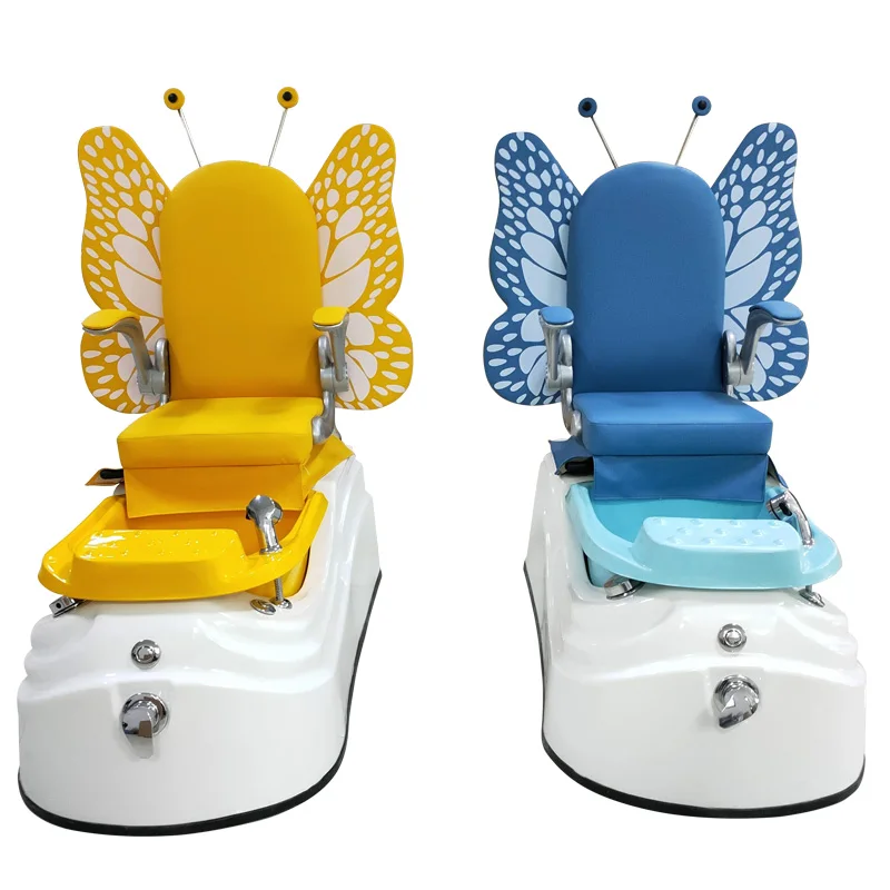 Pedicure Chair Wholesale Hot Sale Pink White Electric Children Foot Massage Chair Pedicure Chair interior nail salon furniture