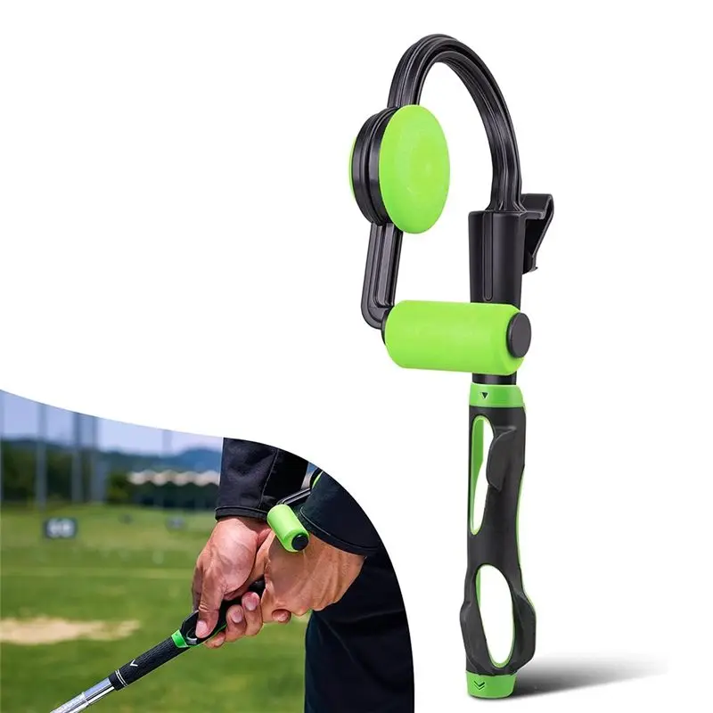 [Portable ABYM】 Golf Grip Kit, Golf Swing Trainer, 2 In 1 Squareset Square Set Control, Instant Feel-Based Feedback, Training