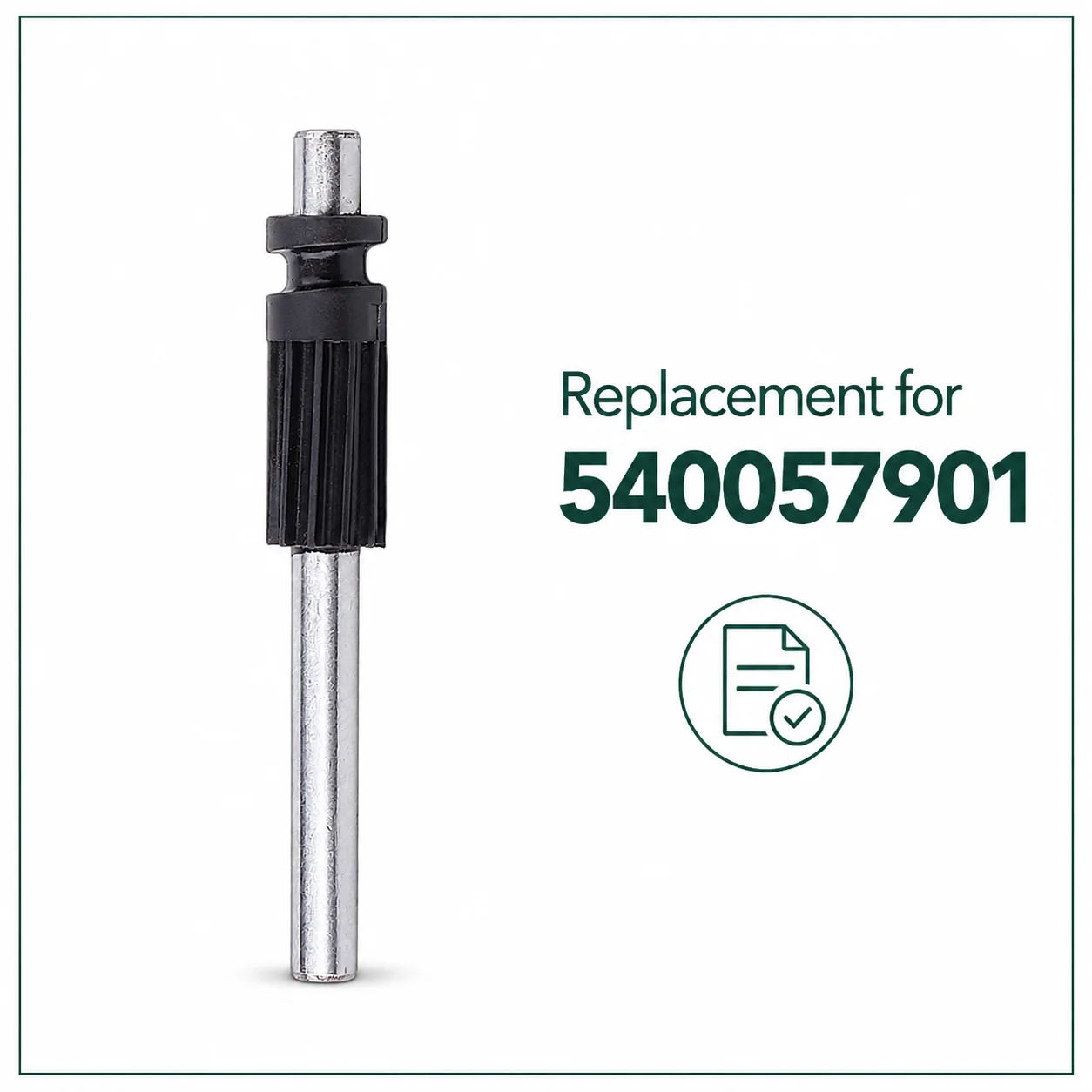 Oil Pump Piston Kit with Oil Line Vent for Husqvarna 340 345 435 445 450 Chainsaw, Replaces 540057901, Saw Parts Repair Kit