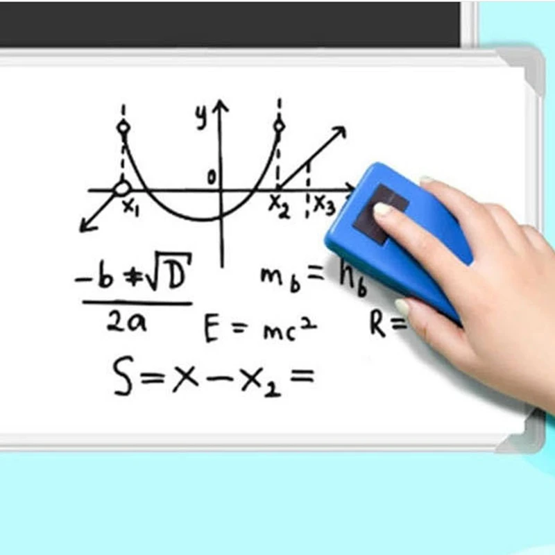 1 шт. 110 мм x 55 мм x 25 мм магнитные ластики для досок, сухое стирание, очиститель маркеров для белой доски, школьные и офисные канцелярские принадлежности