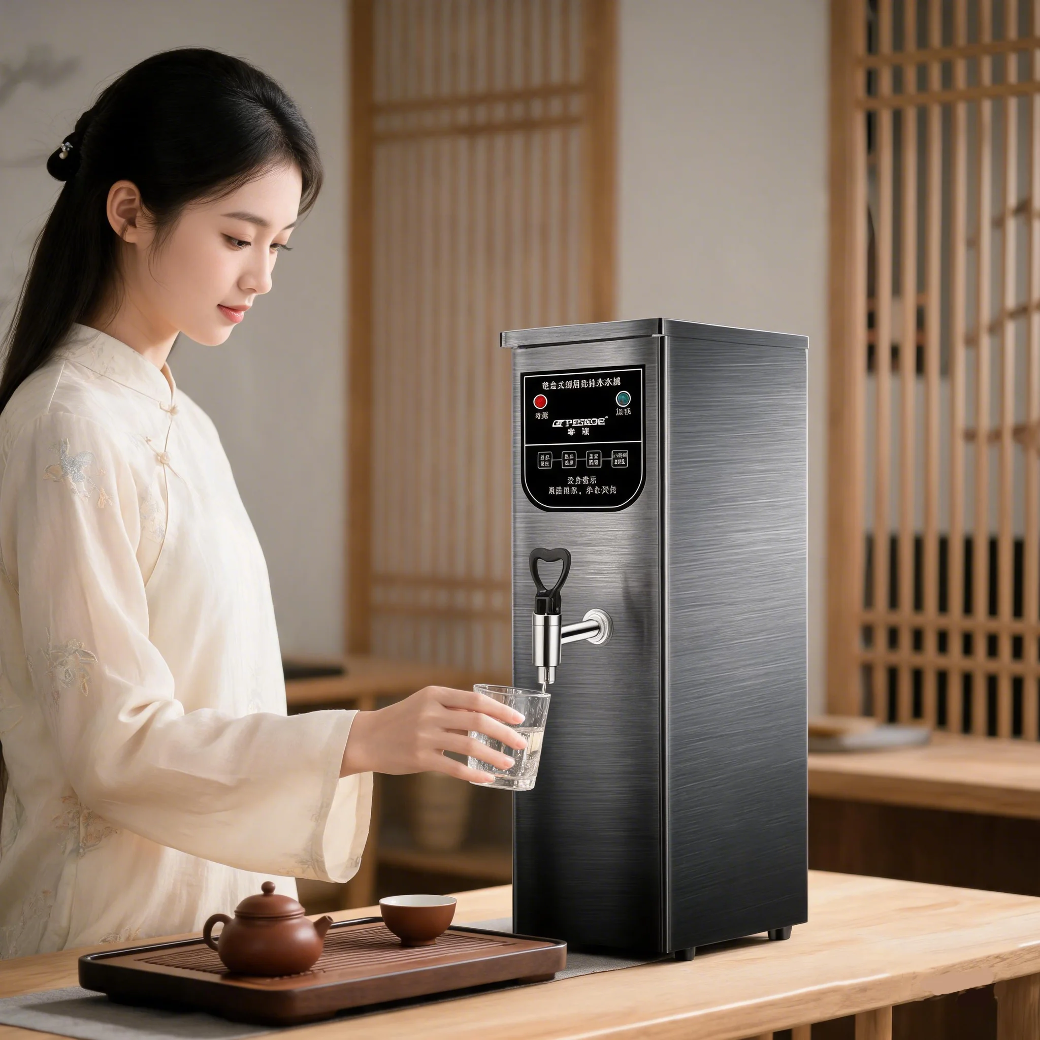 Electric Stainless Steel 50L/H 2KW Hot Water Boiler Coffee Tea Dispenser with 1-Year Warranty for Commercial Hotels