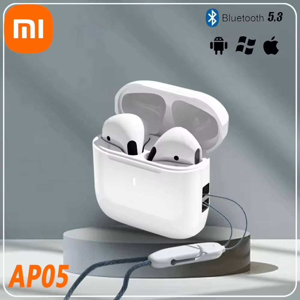 Bluetooth XIAOMI-AP05ワイヤレスヘッドセット,マイク付き防水スポーツヘッドセット,hifiステレオサウンド,Android, iOS, 5.3