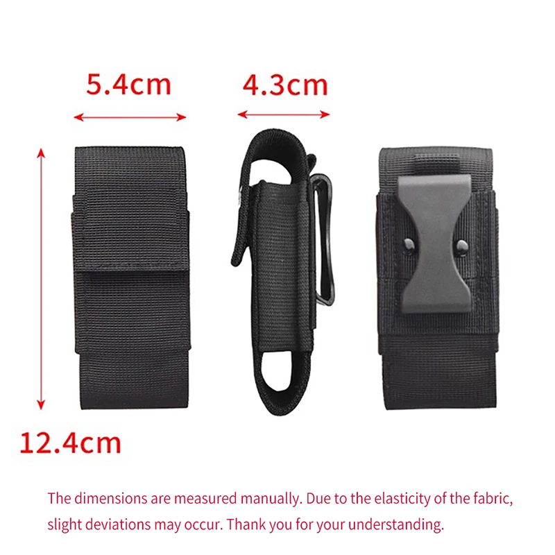 Universal Nylon Knife Pliers Sheath Pouch Waist Belt Storage With elastic side panels Multi-tool pouch with belt clip EDC Tools