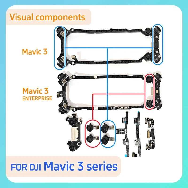 Genuine  Sensor Bracket without the Vision Module for DJI Mavic 3 / CINE Sensor Vision Frame Support Spare Part