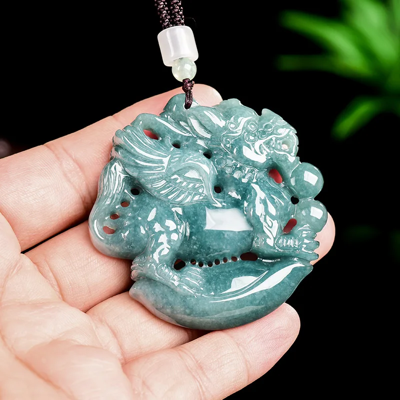 burmese-jadeite-kylin-pendant-necklace-designer-talismans-carved-amulet-gifts-for-women-luxury-burmese-jade-stone-charm