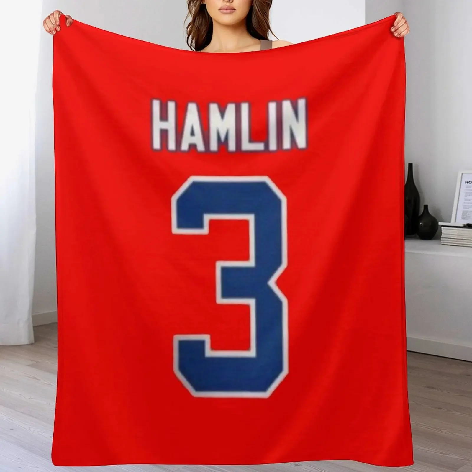 Manta suave de color liso Damar Hamlin para sofá y cama