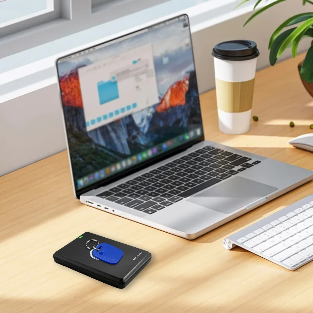 NFC قارئ البطاقات الذكية الكاتب 13.56 ميجا هرتز/125 كيلو هرتز/250 كيلو هرتز USB مبرمج تتفاعل ناسخة/بطاقة الناسخ معرف IC فك نظام الوصول إلى الباب