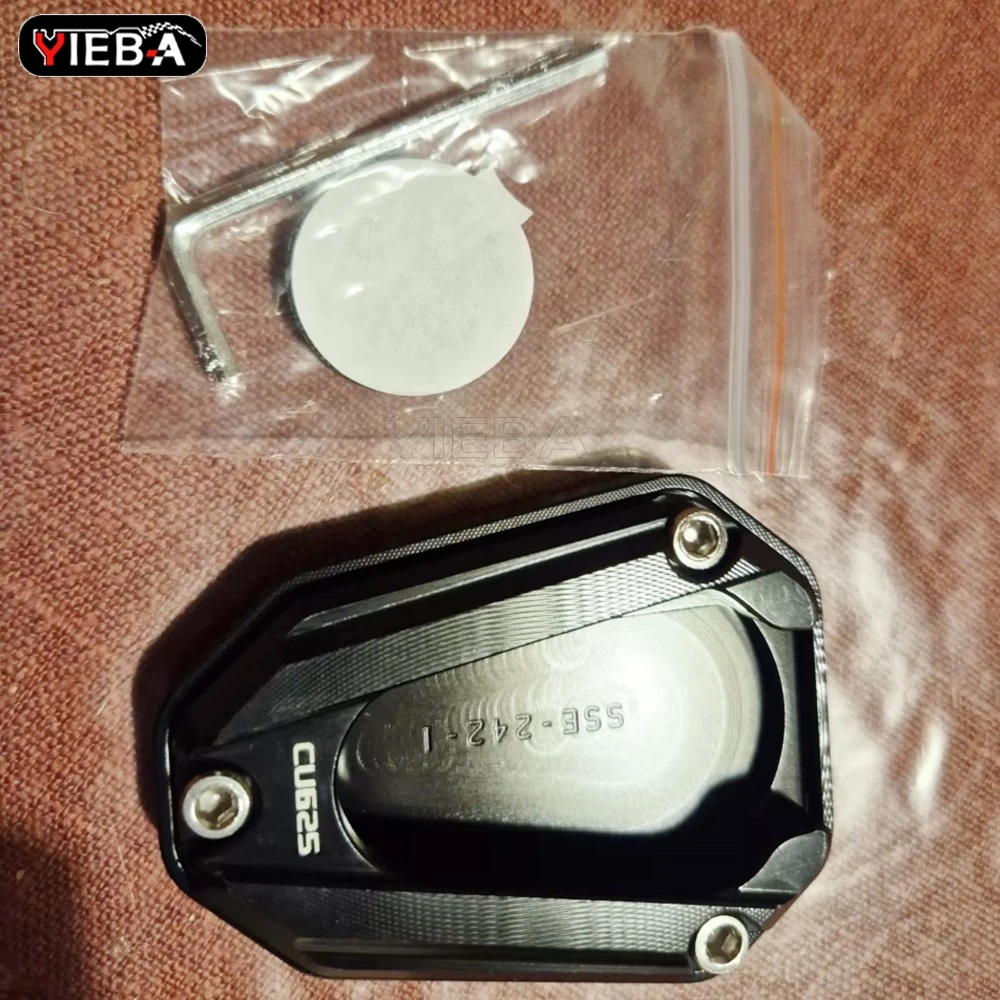 New For VOGE CU625 CU250 2025-2026 CU 625 2026 2025 Motorcycle Side Stand Enlarged Plate Kickstand Foot Side Stand Enlarger Pads