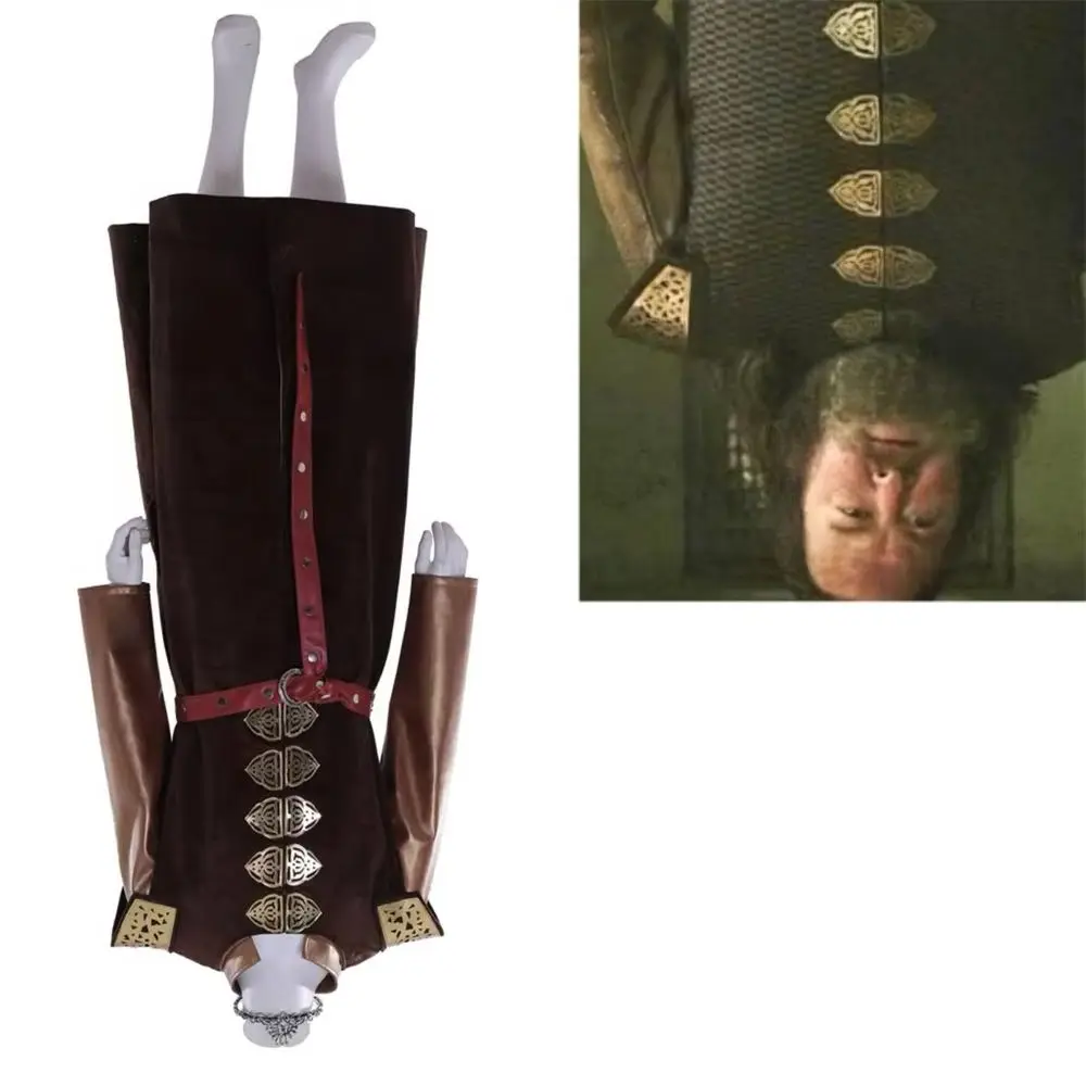 

Movie King Robert Baratheon Cosplay Costume Medival Men Suits Full Set Halloween Carnival Outfits