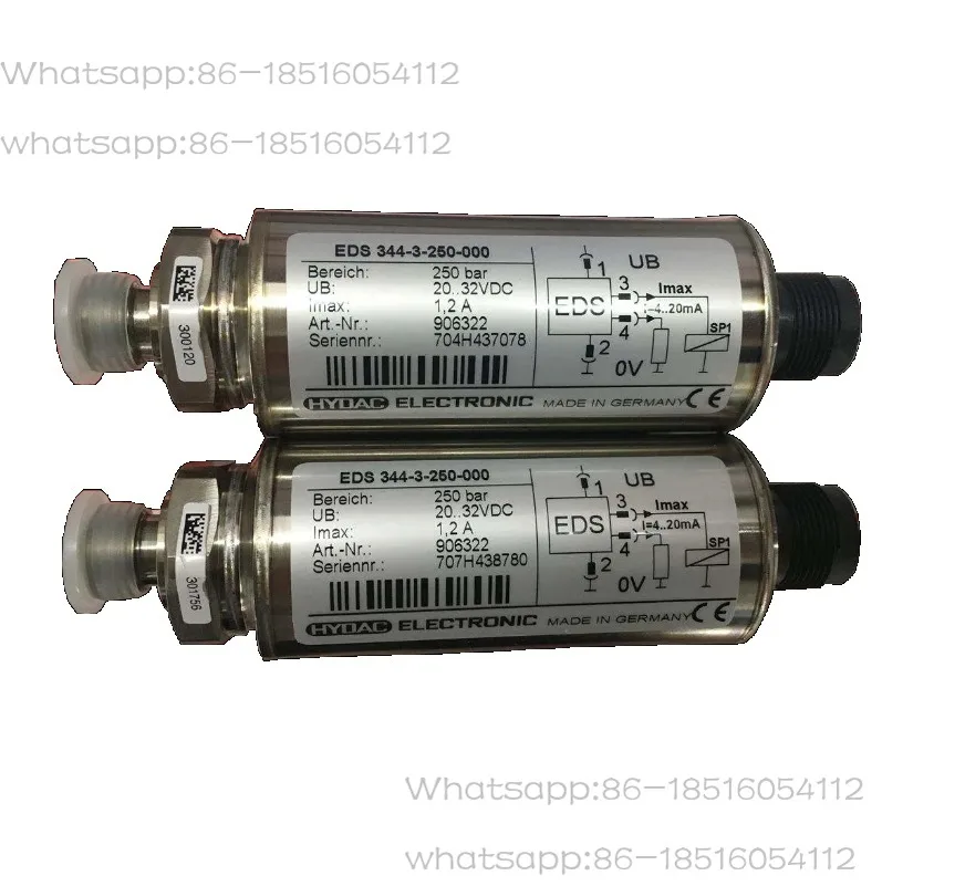 

Original HYDAC Hydraulic High Pressure Sensor EDS3448 Series
