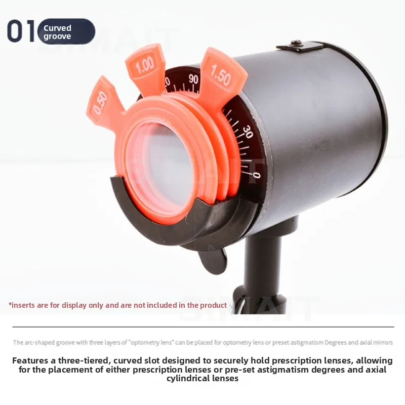 XSJ-501 Simulated Practice Eye - Refractive Teaching Aid for Optometry Training