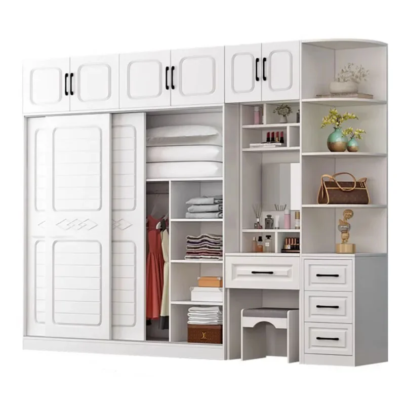 

Dressing Table Wardrobe Drawers Luxurious Bedroom Organizer Wardrobe Space Saving Armario Ropero Dormitorio Room Furniture