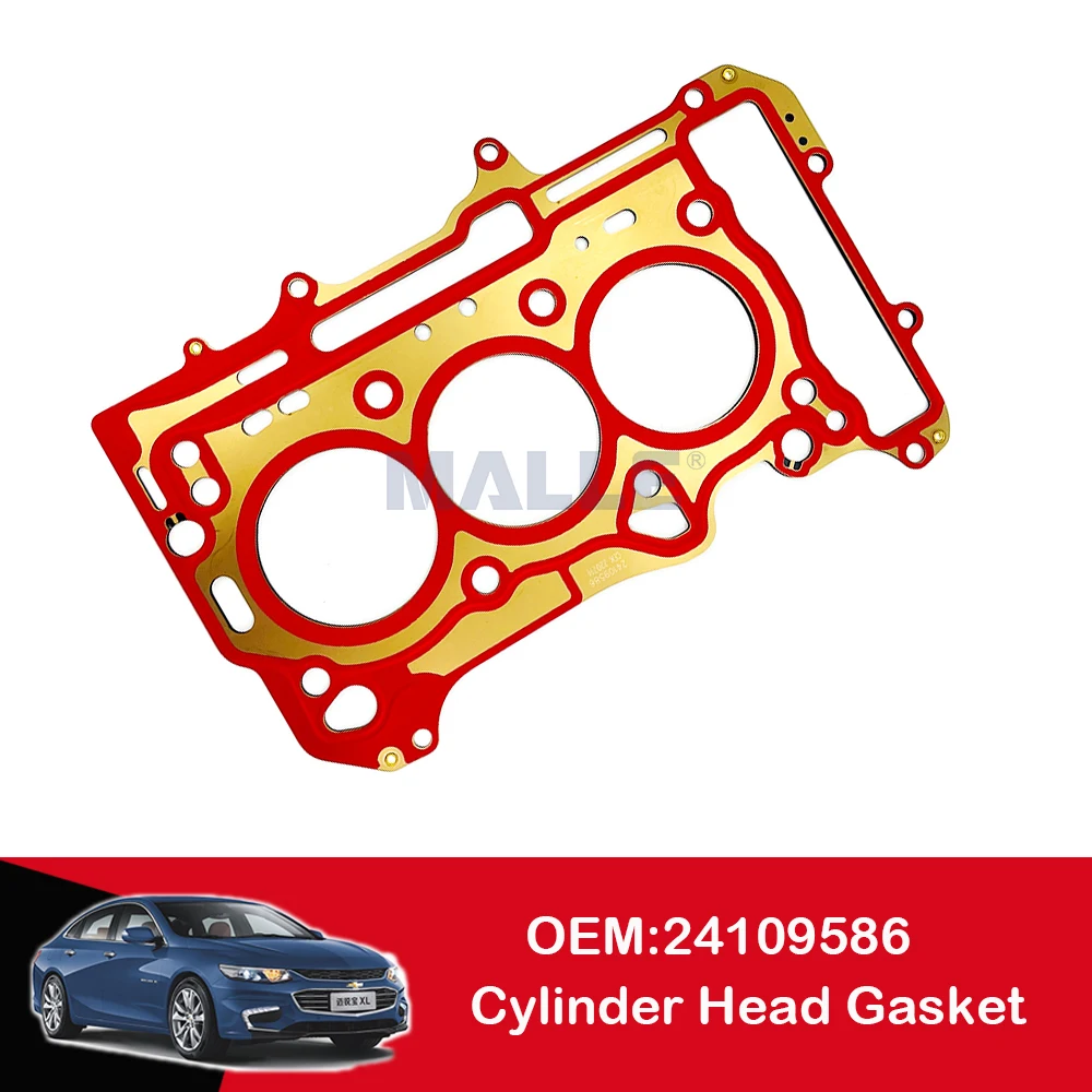 

For GM Buick Encore Chevrolet Cruze LIV 1.0T Engine Cylinder Head Gasket Auto Car Accessories 24109586 Vehicle Stainless Steel