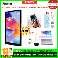 Shimbol CP5 1080p Full HD 5'' Touch Screens Rear Camera Selfie Monitor for Vlog Live Stream for Compatible for iPhone Android