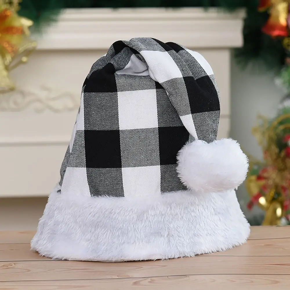 

Korean Party Supplies Snowflake Adult Star Stripe Santa Claus Hat Children Hat Warm Cap Christmas Hat