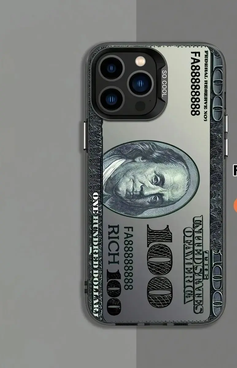 Us Dollar Bill Pattern Phone Case for Infinix Hot Note Zero 60i 60 50 40 30 30i 20 20s 12 12i Smart 10 Pro Plus 4G 5G Back Cover - view 3