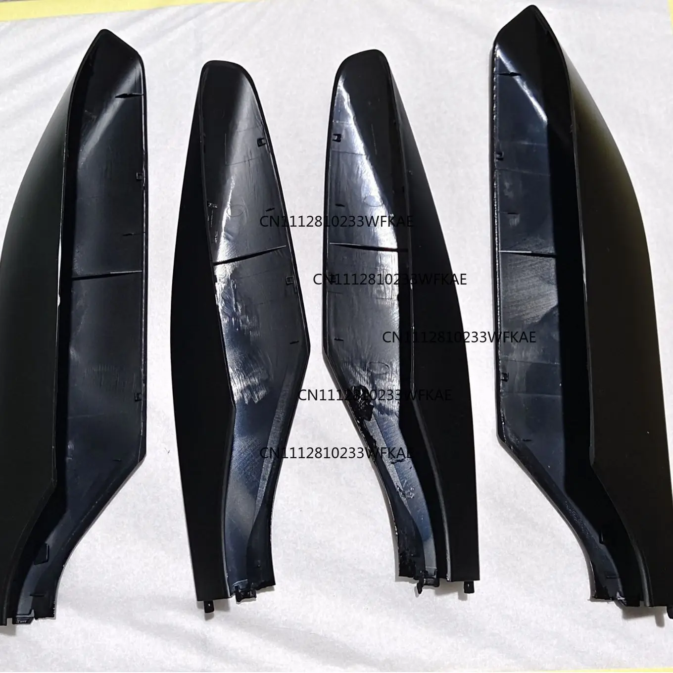 2Pcs Suitable for domineering Prado roof rack cover FJ120 RZJ120 LC120 luggage rack cover