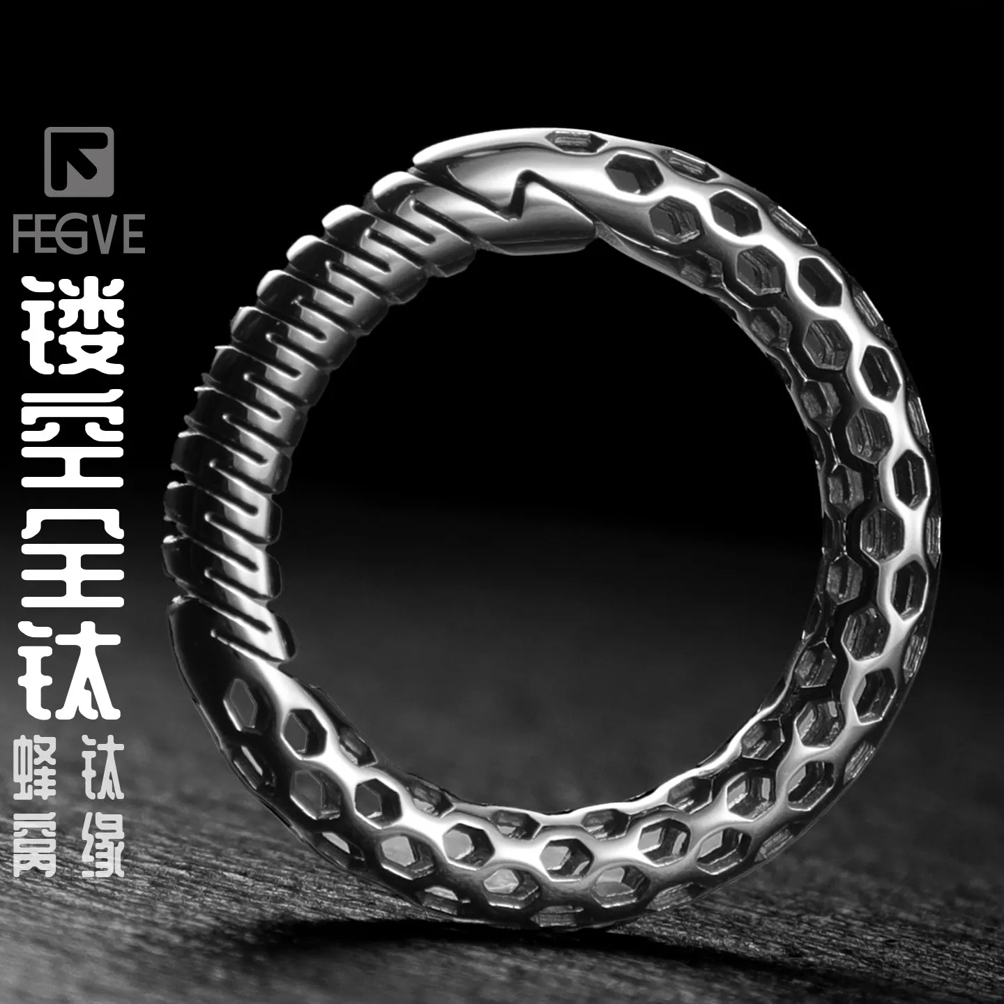Picture 5: Titanium 360° Rotatable Keychain Keychains 33MM Key Ring Multicolor Titanium Key Ring Accessories EDC Outdoor Tools