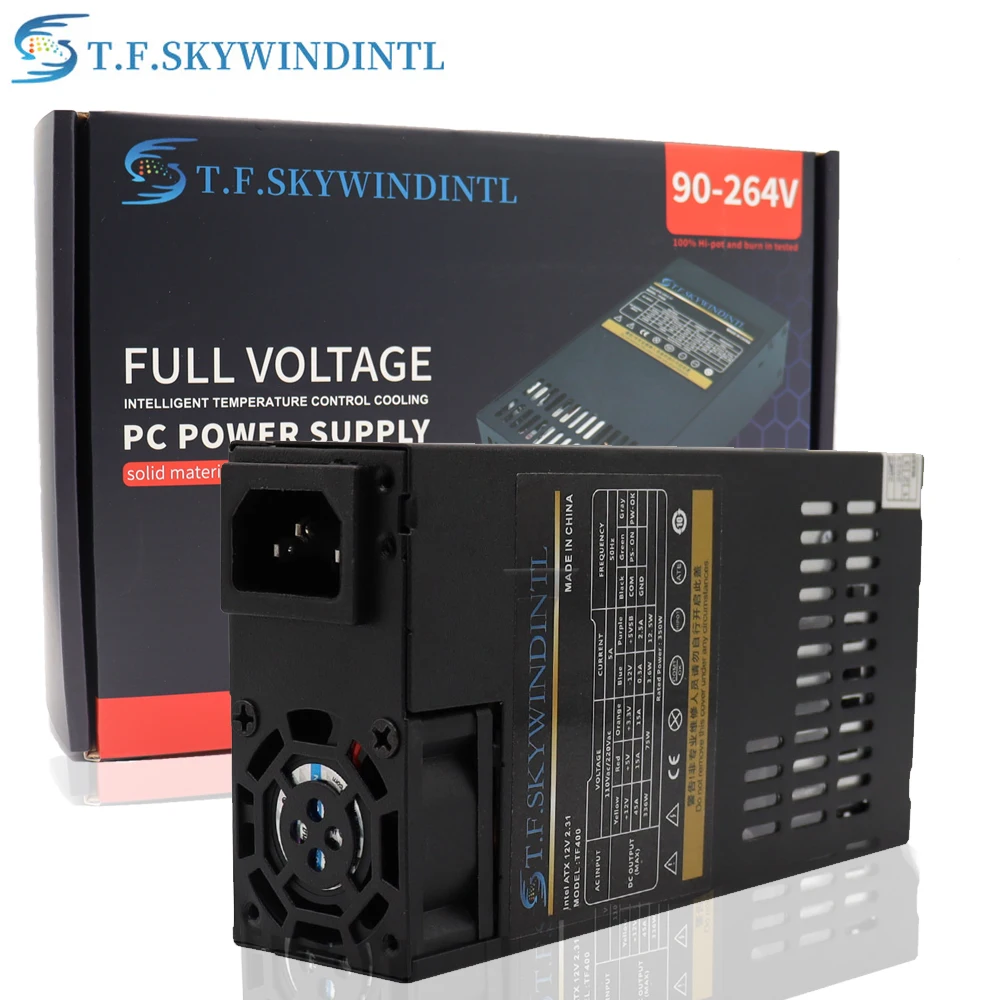 Full Modular 110v PC PSU Gaming FLEX NAS LOLI Small 1U D01S3 M4X D36 K39 K49 T39 R47 400W Power Supply 6+2 Pin