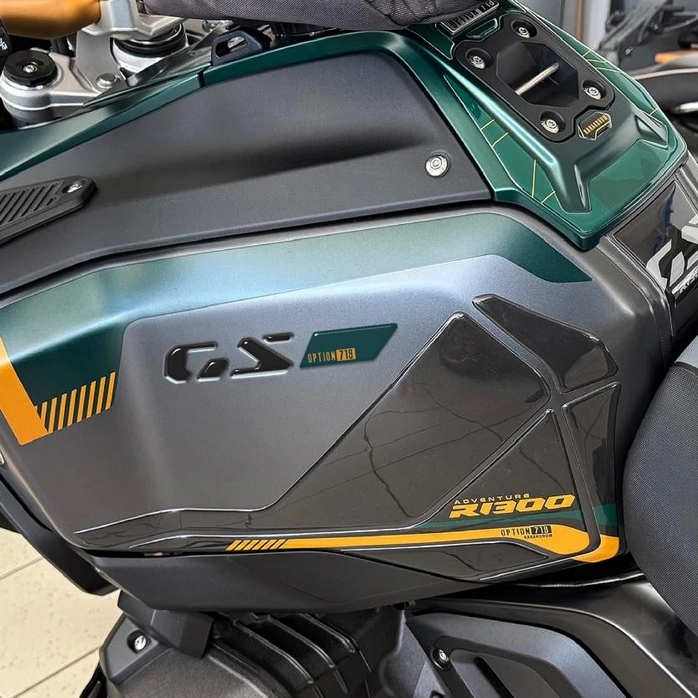 3D Resin Gel Emblem Sticker Motorcycle Accessories Side Fuel Tank Logo Decal For BMW R1300GSA R 1300 GS Adventure 2024 2025