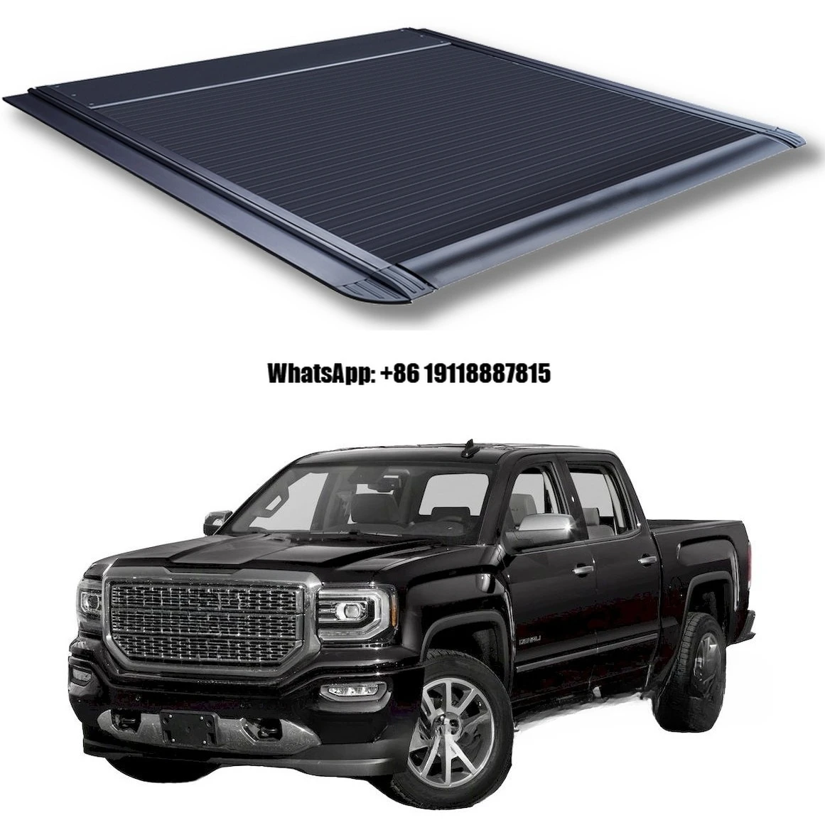 Hot Selling Electric Aluminium Roller Lid Shutter Pickup Roll up Tonneau Cover for GMC sierra 1500