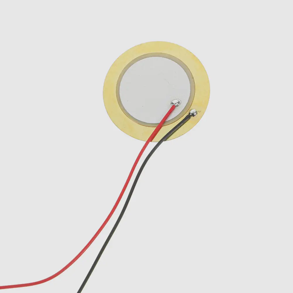 

40Pcs Piezo Electric Buzzer Discs Copper Acoustic Guitar Pickup Trigger Drum Instrument Piezo Sound Sensors Replacement