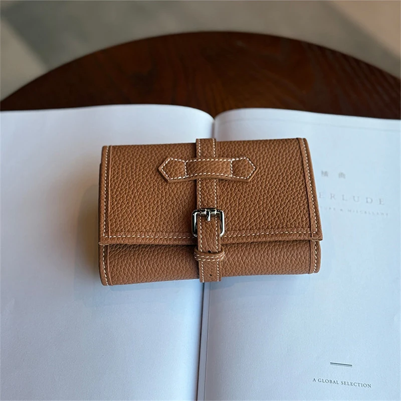 Jewelry Organizer Bag Buckle Closure Women Travel Jewelry Pouch for Necklace Ring Earring Bracelet Storage Case Daily Carry Gift