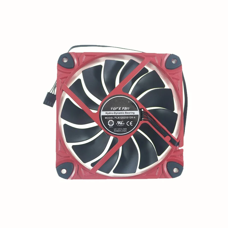 HH   PLA12025S12H-4 DC12V 0.36A 4PIN FOR MSI TORX FAN 12CM