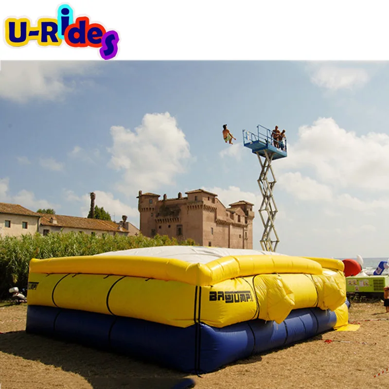 

Freefall Stunt Training Airbag Inflatable PVC Rescue Landing Mat For Snowboard Includes Repair Kits Minimum Order 1 Piece