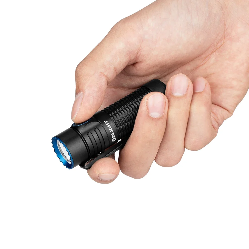 Olight Warrior Nano Compact Flashlights Torch 1200 Lumens Lamp Rechargeable Tactical EDC Flashlight with Battery