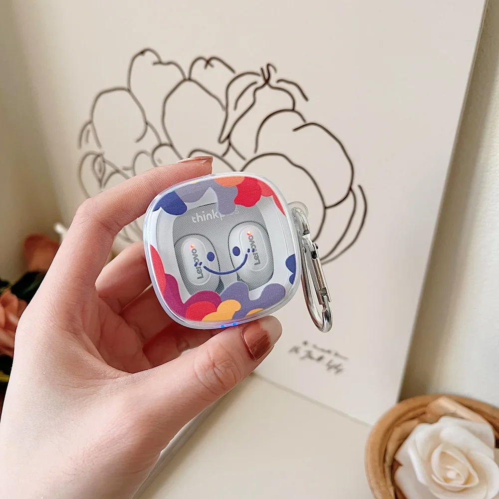 لطيف ابتسامة الوجه زهرة رائد الفضاء لينة سيليكون سماعة حالة سماعة قذيفة ل الأصلي لينوفو XT62 حالات XT 62 كابا فوندا