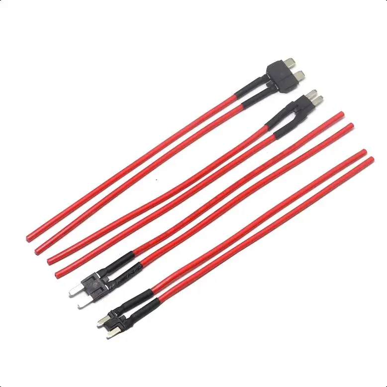 【5-1PCS】12V Fuse Holder Add-a-circuit TAP Adapter Micro2 Mini Small Standard ATM APM Blade Auto Fuse with Holder with 10A Blad