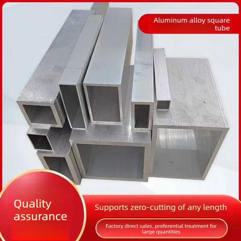 

6063 Aluminum square pipe 10x30 15x30 20x30mm,thick 1mm/2mm/3mm Rectangular aluminum tube profile for decoration length 500MM