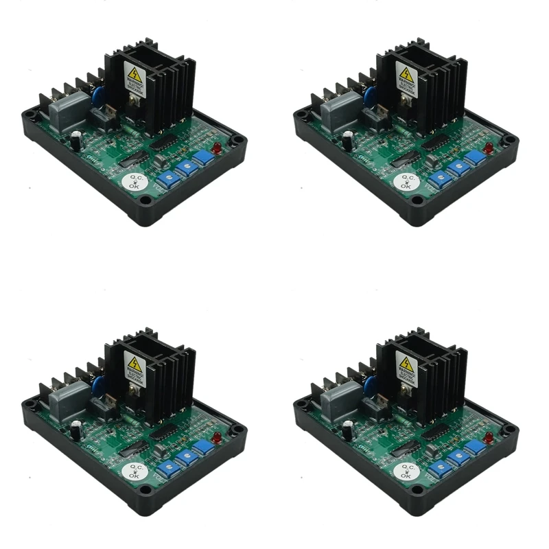 

4X GAVR-12A GAVR 12A AVR For Generator Automatic Voltage Regulator Board Voltage Regulator Board Generator Accessories