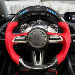 For Mazda CX3 2020 Model 100% Real Carbon Racing Steering Wheel