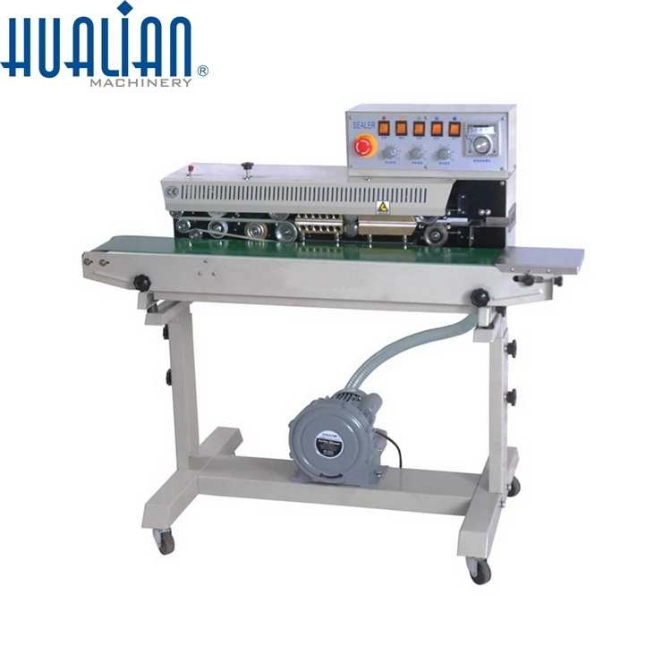 FRMQ-980III HUALIAN Nitrogen Pack Machine Semi Automatic Sealing Machine With Coding