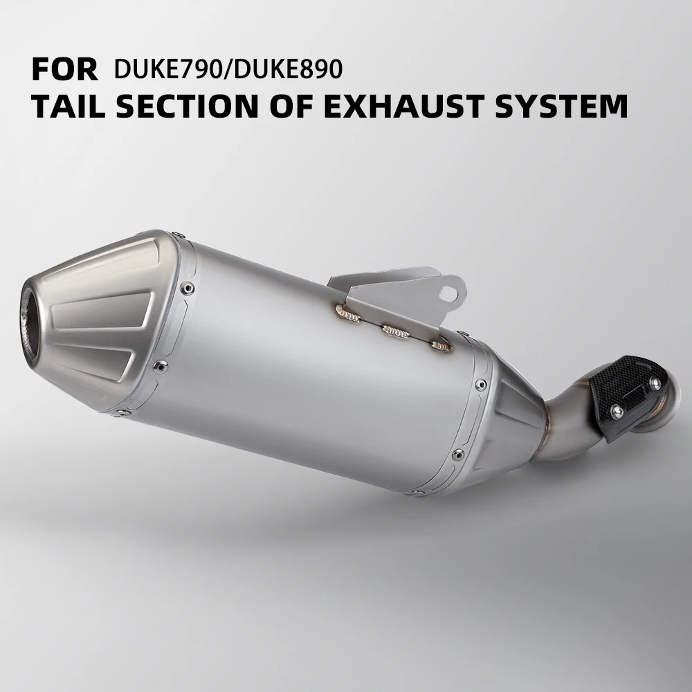

Slip On Line For Duke790 Duke890 790Duke 890Duke Motorcycle Exhaust Mid Pipe Kit Streetbike Exhausts Muffler With DB Killer