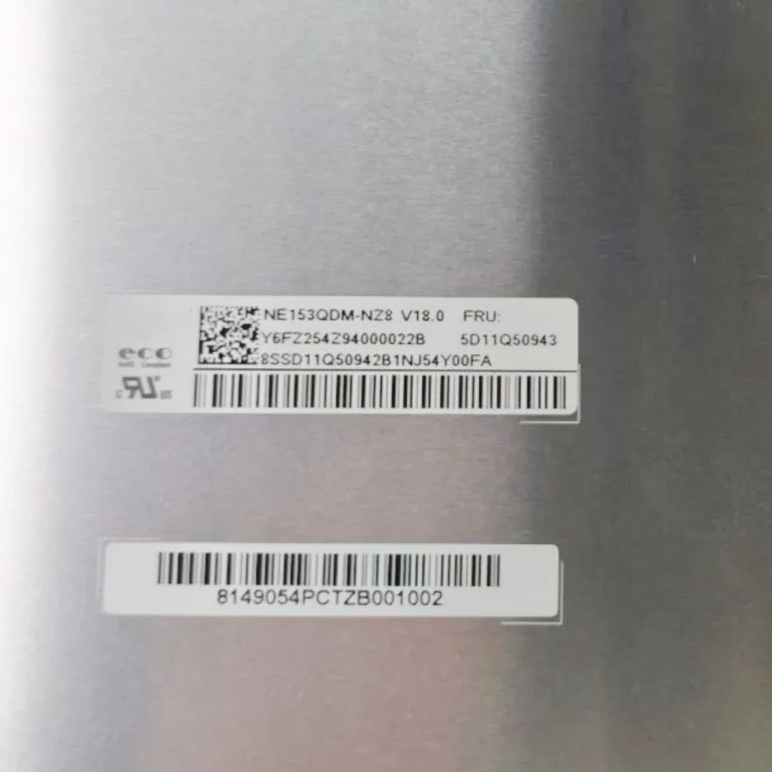 NE153QDM-NZ8 Per Lenovo 5D11Q50943 2560x1600 Pannello schermo LCD per laptop da 15,3 pollici Matrix