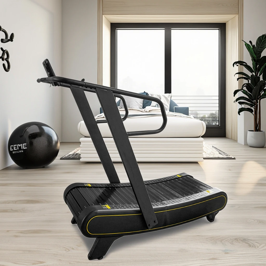 

Тихая самоходная коммерческая тренажерная дорожка для фитнеса, беговая дорожка, кривая беговая дорожка, кардио-тренировки, тренировки нового поколения