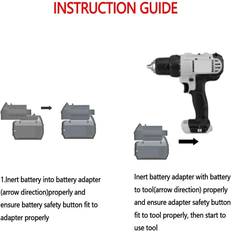 Adapter Converter BS18ML For Bosch 18V Li-ion Battery To for Milwaukee 18mm Lithium Cordless Electrical Power Tool Home Tool