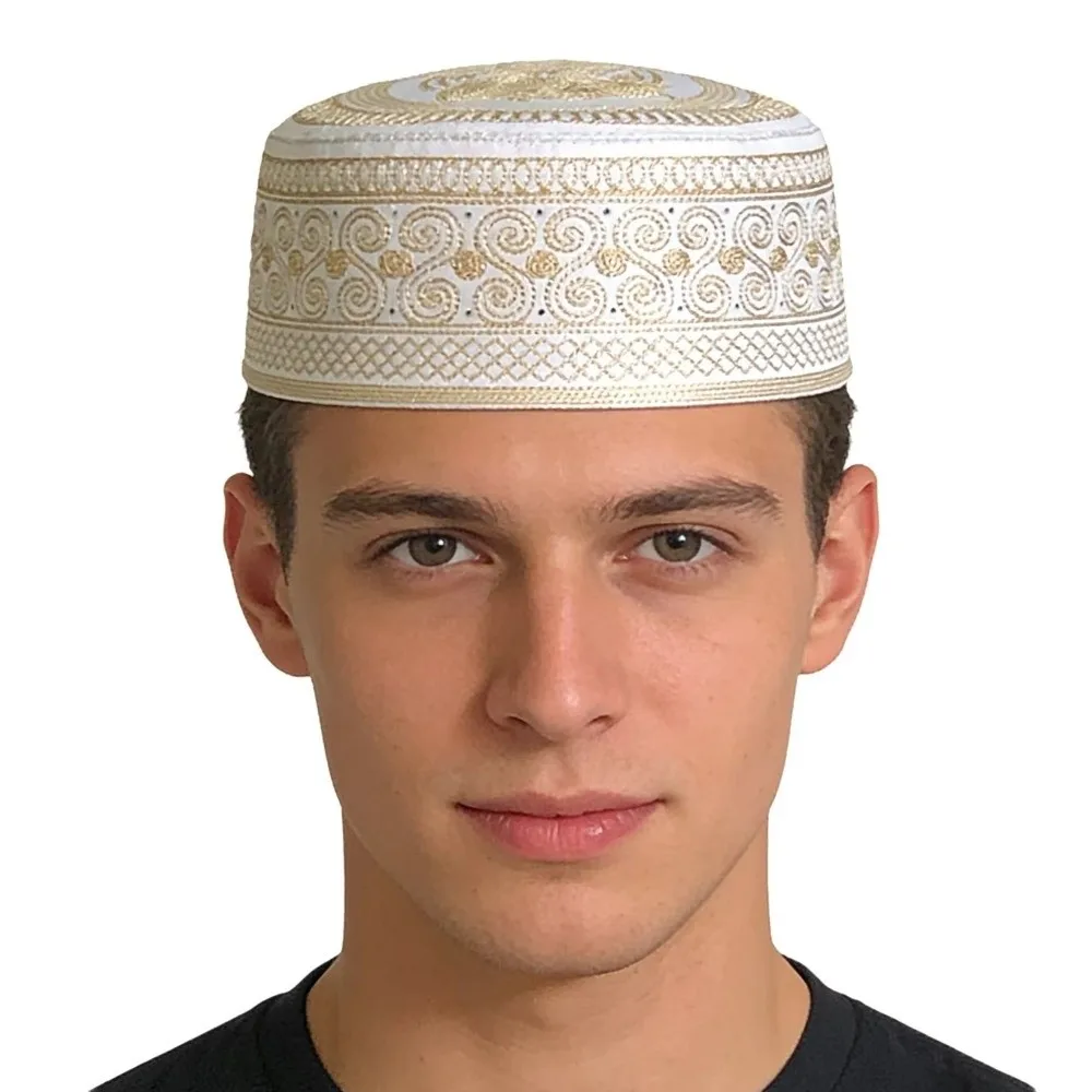 Traditional Muslim Prayer Hat - alternate angle