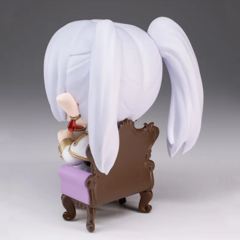 Genuíno frieren: além do fim da jornada frieren anime figura q versão frieren boneca desktop ornamento brinquedo periféricos presente de aniversário