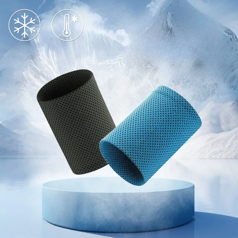 

Cooling Wristband for Outdoor Running Gym Sports Ice Silk Breathable Wrist Support