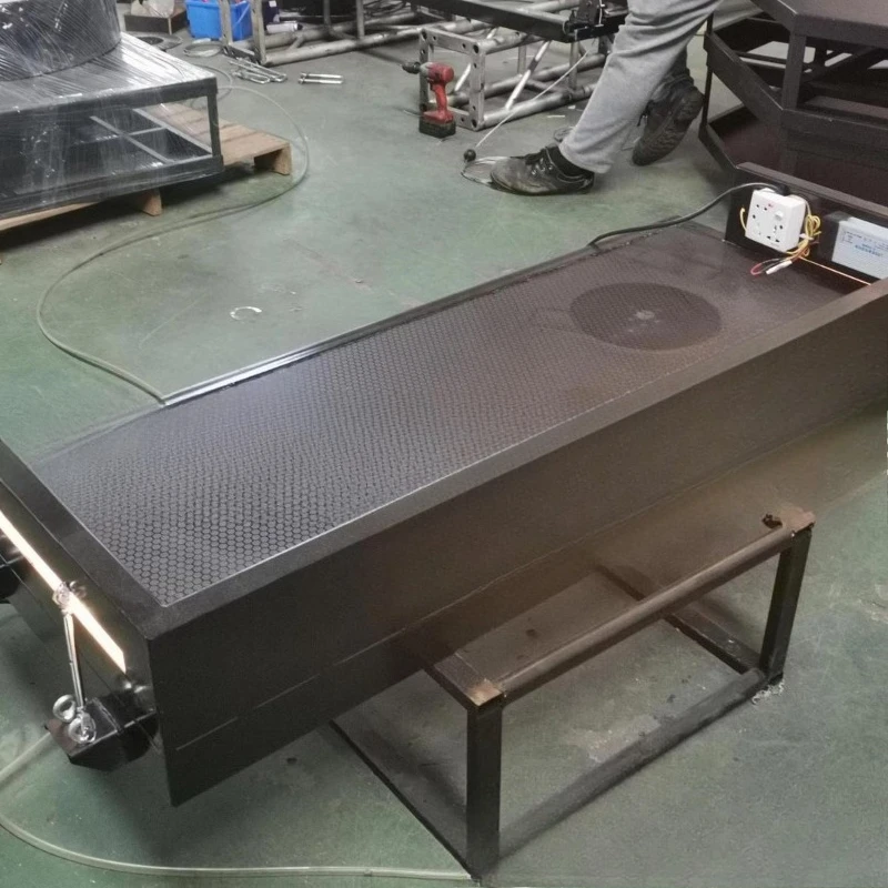 

Aerial lift DJ table stroke 6 meters beautiful woman disc machine, bar disc table, bar lift DJ table