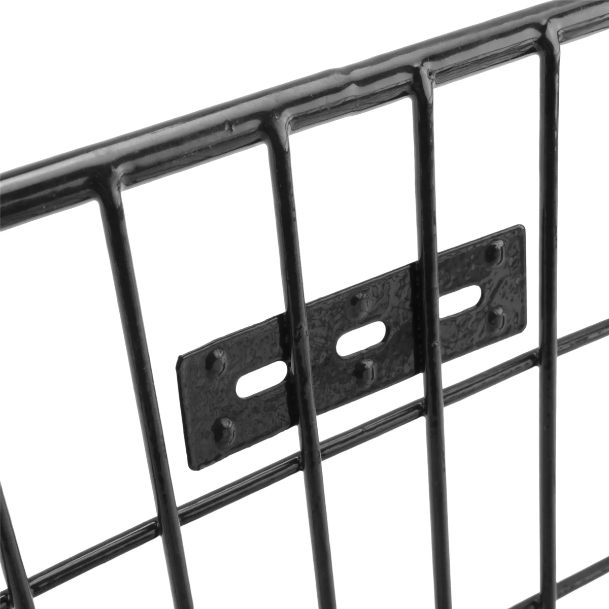 NN89R 리어 자전거 바구니 방수 대용량 금속 와이어 자전거 바구니 (대부분의 리어 자전거 랙용)