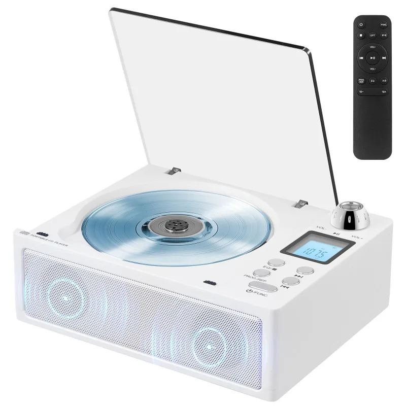 CD Player Retro Gift English Bluetooth Speaker Radio All-in-one Device Good Sound Quality Good Looking