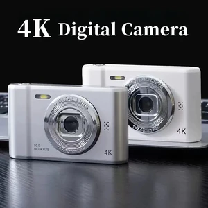 4K Digital Camera Travel Selfie Camara 50 megapíxeles HD Zoom Fotografía 2.4 pulgadas Pantalla de entrada para niños Campus Mini Retro Cam 10 Mejores profesionales de Camara de ventas - №6