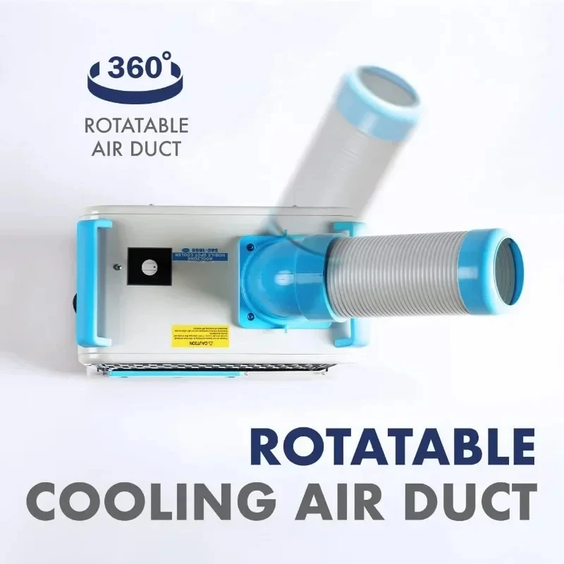 SAC1800 raffreddatore Spot Mobile per interni/esterni certificato di grado industriale 6,293-BTU 9.55-CER R410A refrigerante