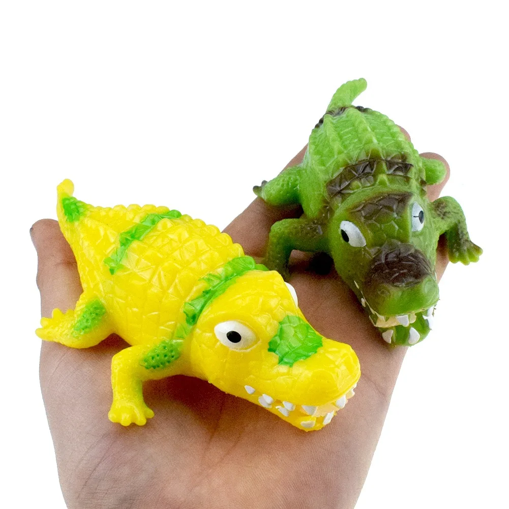 Creative Spoof Biting Leg Crocodile Squeeze Toys Cartoon Antistress Stress Relief Toys Child Adult Funny Prank Scary Props Gifts