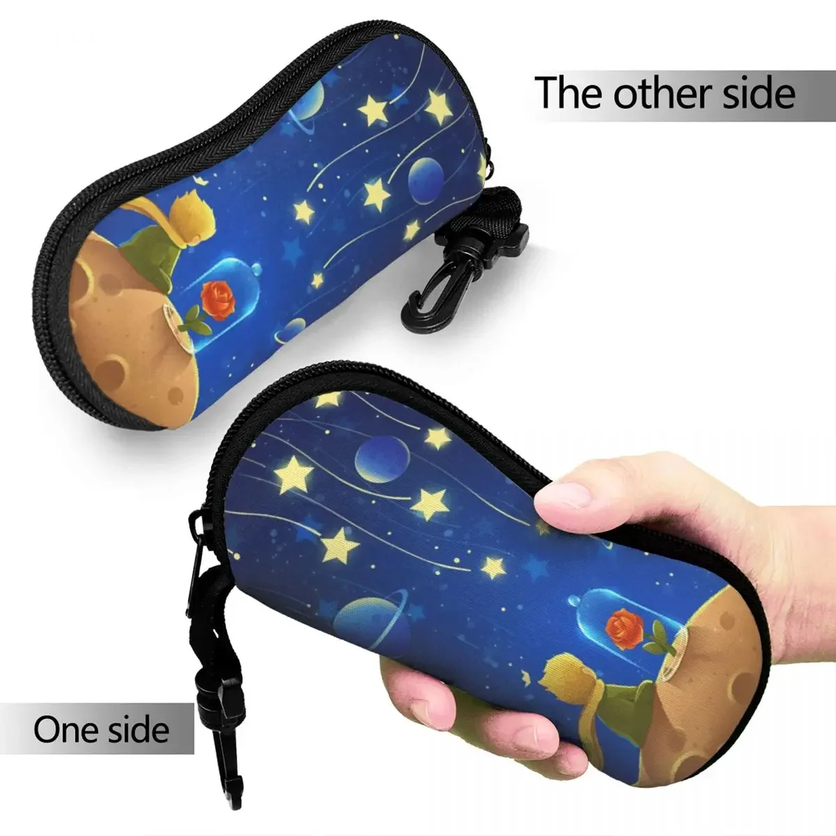 The Little Prince Glasses Case Fashion Fox Rose France Stars Glasses Protector Ins Eye Contacts Case